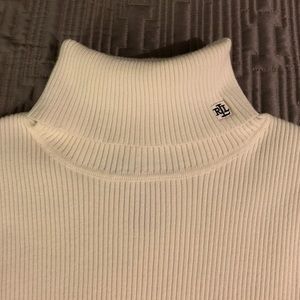 Ralph Lauren🌺Cotton Turtleneck in Soft Paige XL🎉